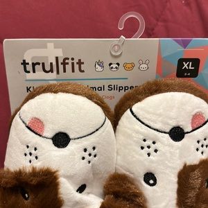 Trufit Kids Cozy Animal Slippers XL Puppy Dog